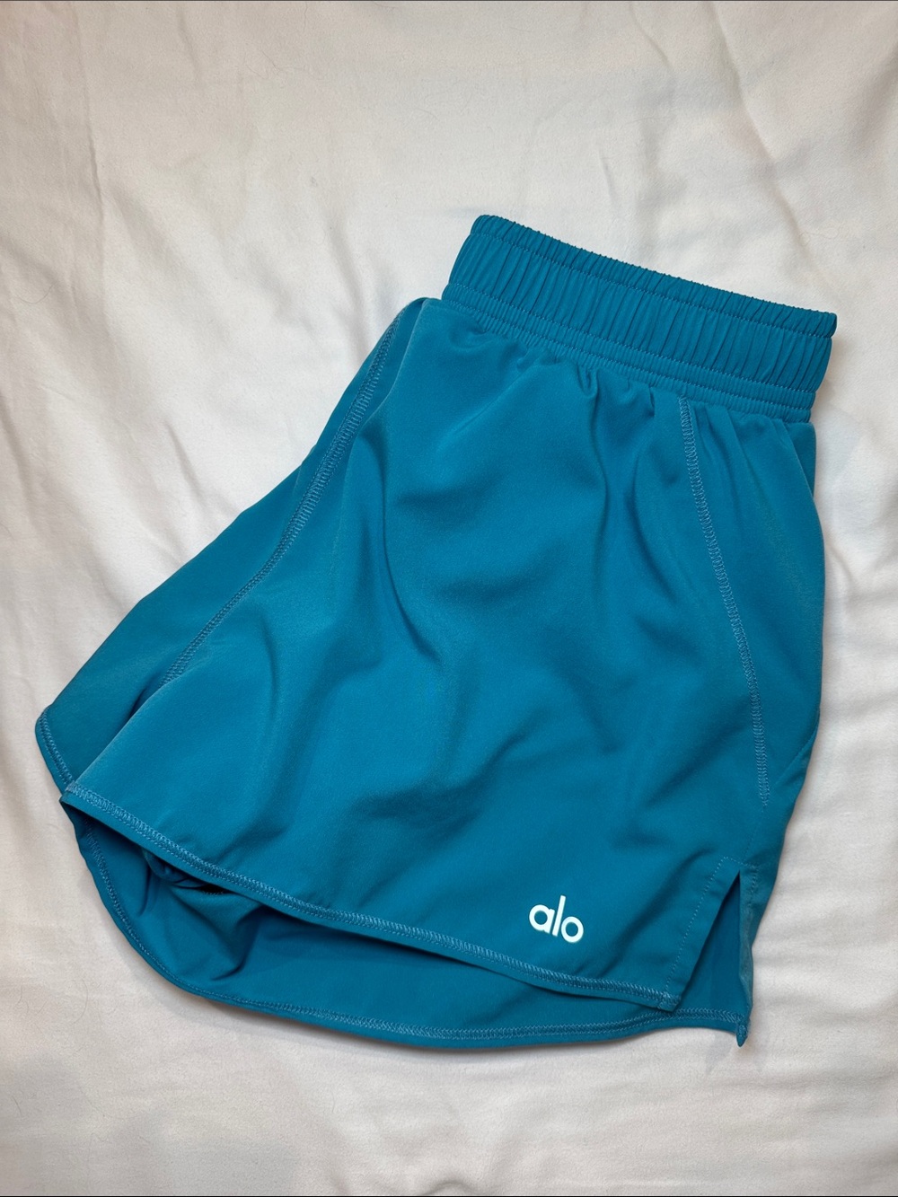 Alo Stride Short Blue Splash XXS